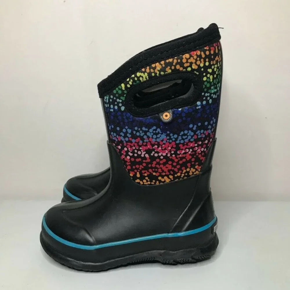 Bogs waterproof rainbow preowned