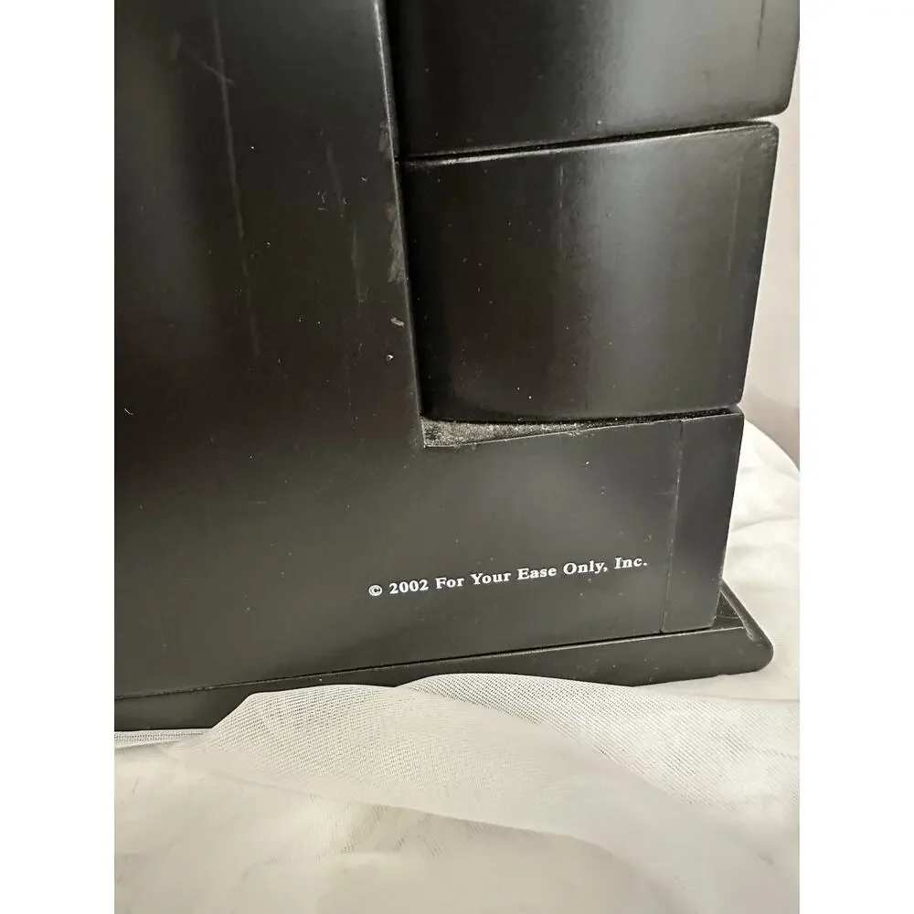 Lori Greiner Black Clever & Unique Creations Deluxe Jewelry Organizer Case
