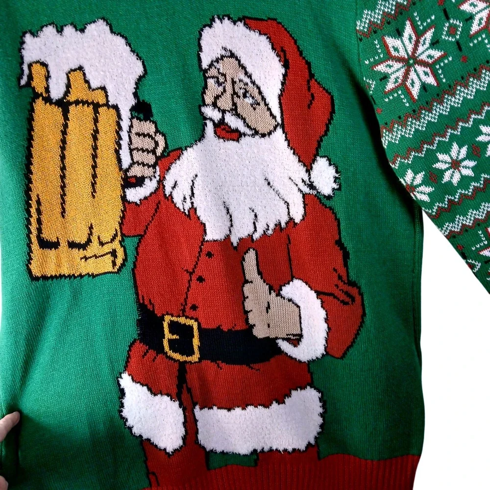Ugly Christmas Sweater blend sweater beer