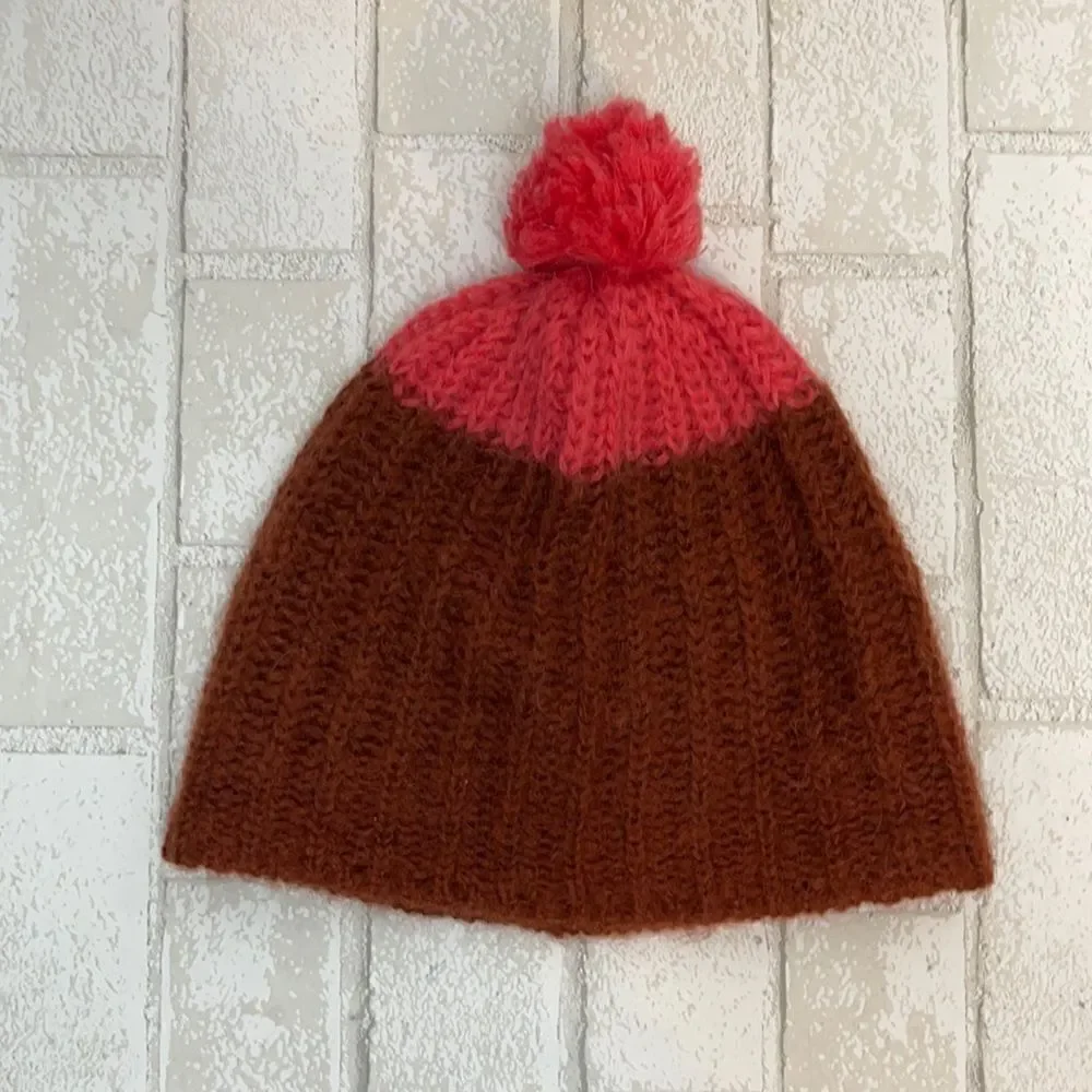 J Crew 1937 Accessories Pink Pom Pom Winter Hat