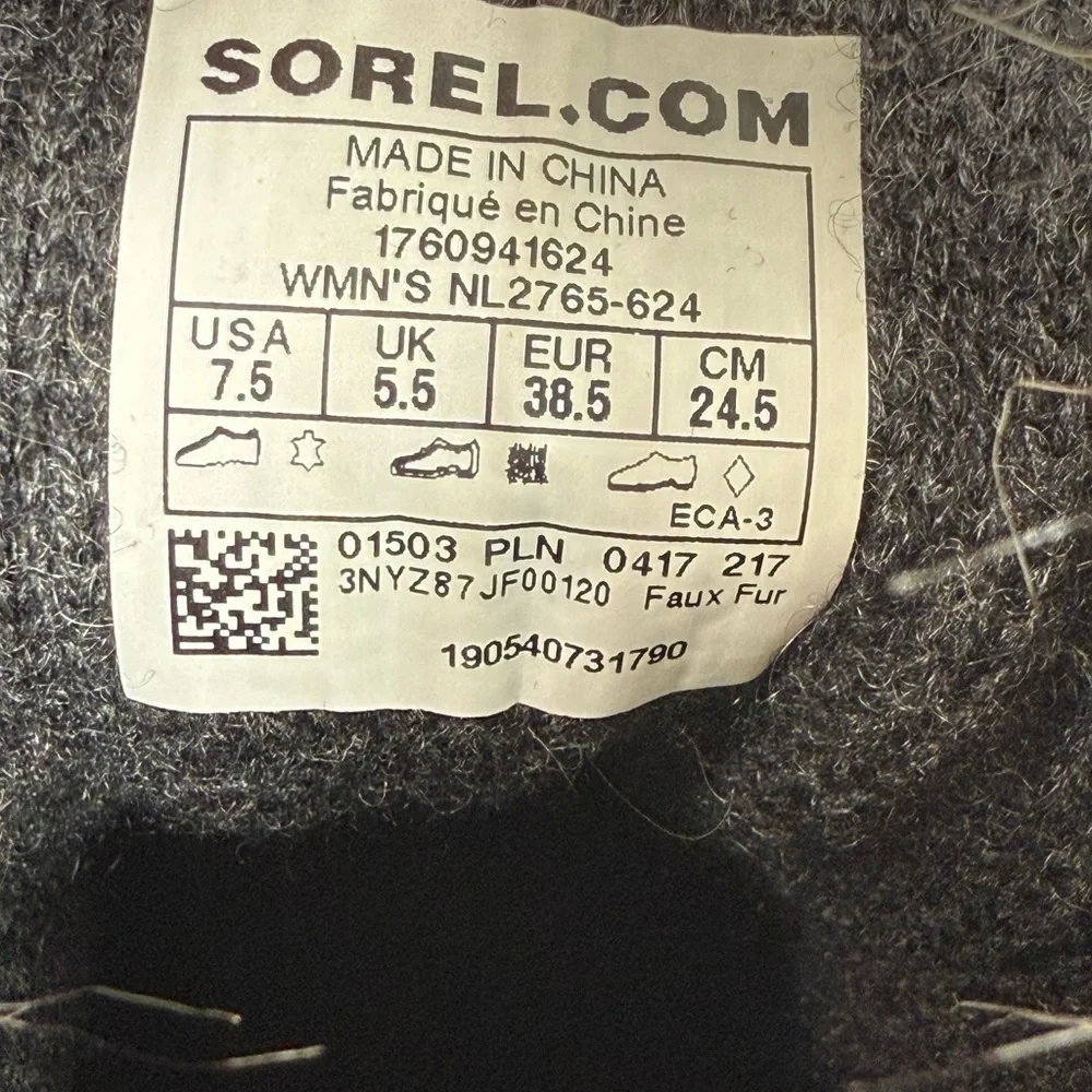 Sorel out about