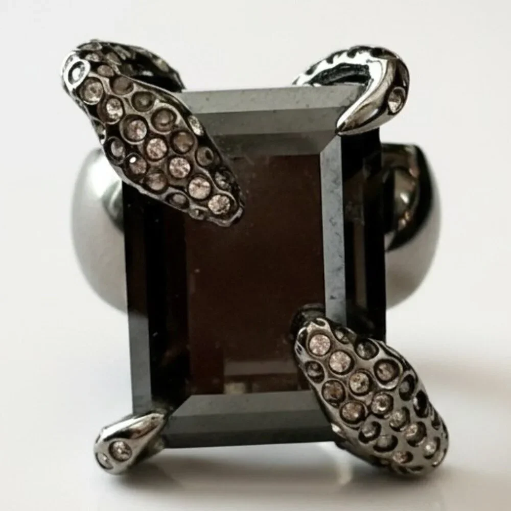 Swarovski snake ring